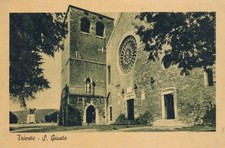 Cartolina Paesaggistica Friuli Venezia Giulia Trieste San Giusto non Viaggiata