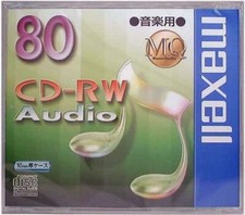 Maxell CD-RW vuoto musica
