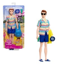 2025 MATTEL Barbie Allan Doll Beach Look, Barbie Family & Friends, Buddy Of Ken