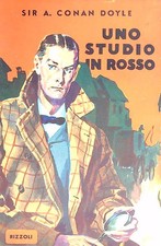 UNO STUDIO IN ROSSO DOYLE CONAN RIZZOLI 1952  BROSSURA CON SOVRACCOPERTA