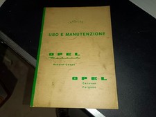 LIBRETTO USO E MANUTENZIONE