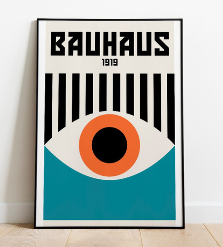 Poster esposizione bauhaus - esposizione,