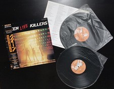 Queen Live Killers Toshiba Japan 1987 Promo 2 Lp Rare And Hot Space Toshiba 1987