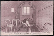 Cartolina-Bourbon-Lancy-Bagno-Cliche-Ciancia-Francia-Cartolina Postale-