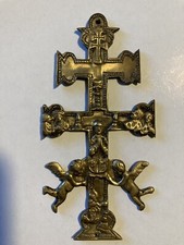 CROCIFISSO OTTONE ANTICO