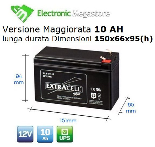 Batteria ermetica ricaricabile - batteria,