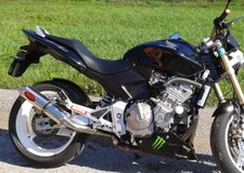 Honda Hornet CB600F 600 2003-2006 MassMoto Terminale Scarico GP1 Inox Nuovo