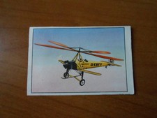 figurina MICROSTORIA DELLAEREO n.6-AUTOGIRO-LA CIERVA