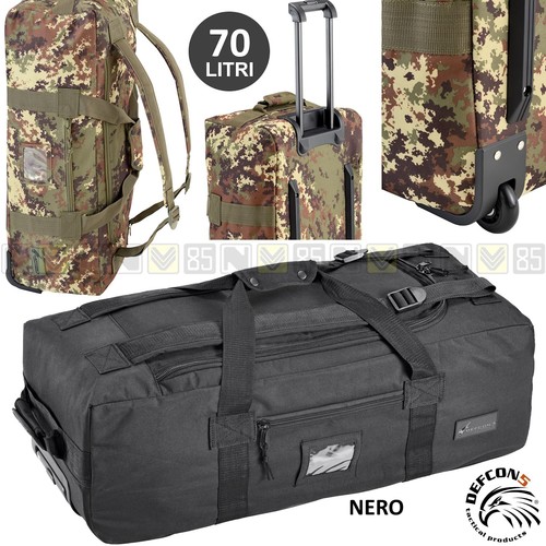 Zaino borsone trolley - zaino, 5