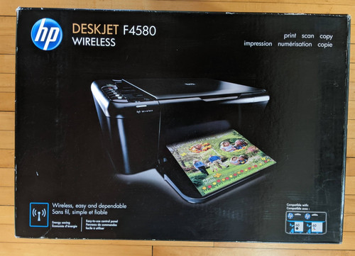 Deskjet wireless f4580 - hp,