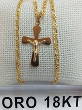 Collana in oro giallo 750 18