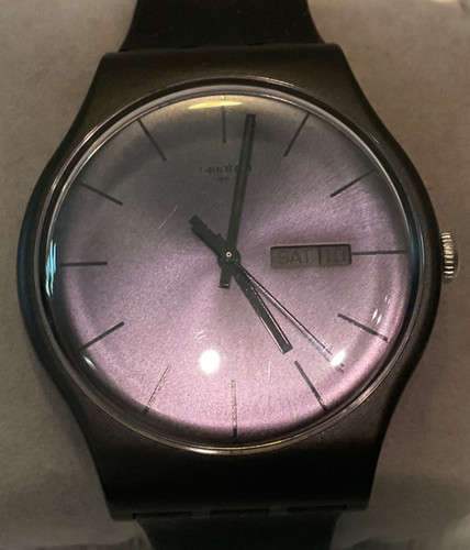 Swatch black rebel watch - swatch,