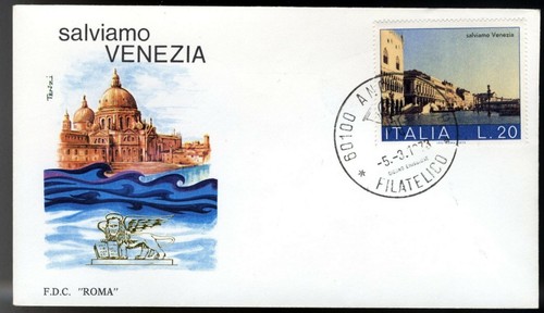 Italia 1973 fdc roma - 1973,