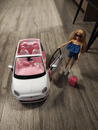 Barbie auto bambola - barbie-auto-bambola-fiat, 500