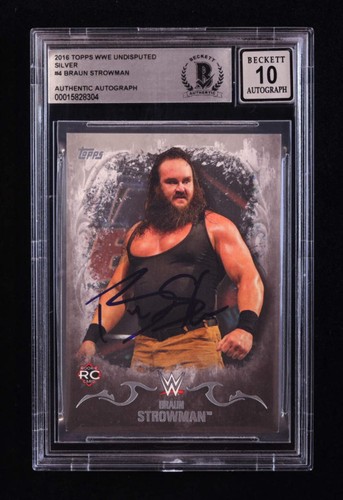 Braun strowman signed 2016 - braun,
