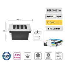 FARETTO INCASSO CALPESTABILE