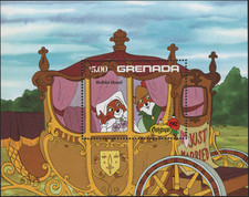 Foglietto "Robin Hood", 1982 - Grenada - DISNEY - MNH** [DIS113]