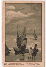 C POSTALE - CARTOLINA -POETICA - G.D'ANNUNZIO - VIAGGIATA 1919 -   FP