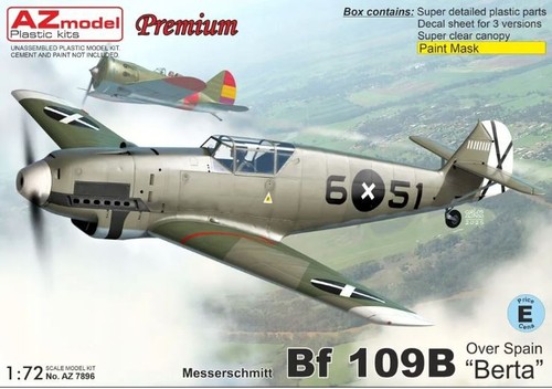 Messerschmitt 109b berta - bf, "berta"