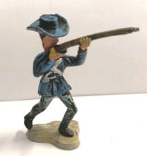 Soldatino in Gomma ISAS - Nordista con Fucile - Basetta Originale