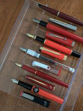 Lotto 6x penne stilografiche