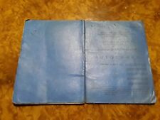 LIBRETTO LICENZA CIRCOLAZIONE AUTOCARRO LANCIA 3 RO  1959 USO COLLEZIONISTICO  