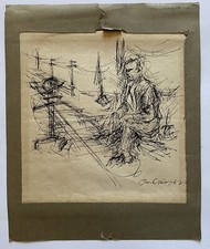 Vintage Signed Expressionism