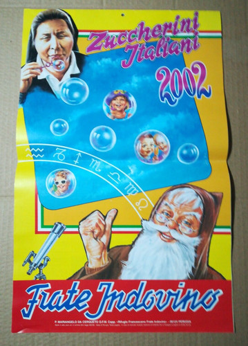 Calendario frate indovino - frate, 2002