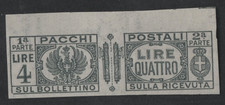ITALIA 1927 PACCO POSTALE 4