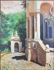 Grande Dipinto Olio su Tela