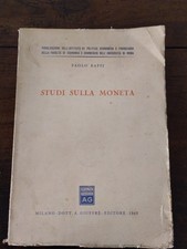 studi sulla moneta	 di Paolo Baffi, 1965, Giuffrè