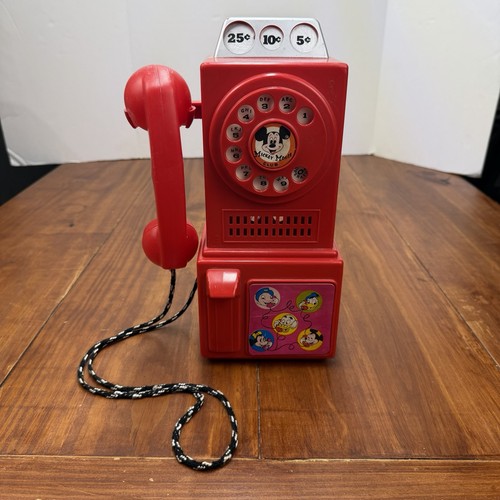 Raro telefono parlante disney - telefono,