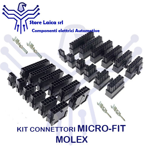 Kit connettore micro fit - connettore, micro-fit