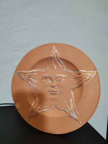 Piatto parete terracotta - piatto,