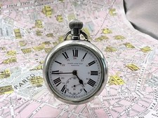 George Favre Jacot Zenith Billodes . Stile Ferroviario . OROLOGIO TASCA. 1900