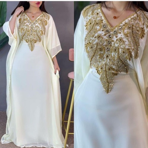 Abito lungo bianco - , donna