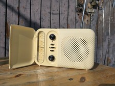 Radio d'epoca Ross RE-5050, design britannico Regd, beige