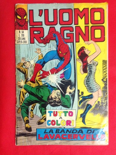 Uomo ragno 54 corno - l'uomo, n.54