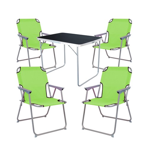Set campeggio 5 pezzi - set,