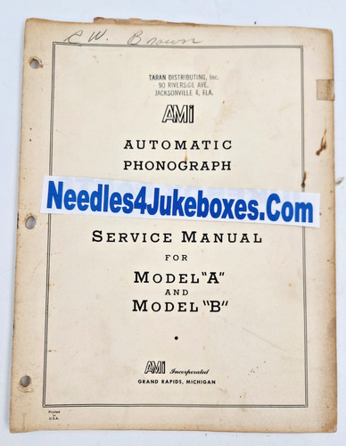 Manuale servizio jukebox - di,