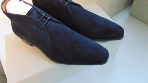 Santoni polacchine renna pelle - santoni,