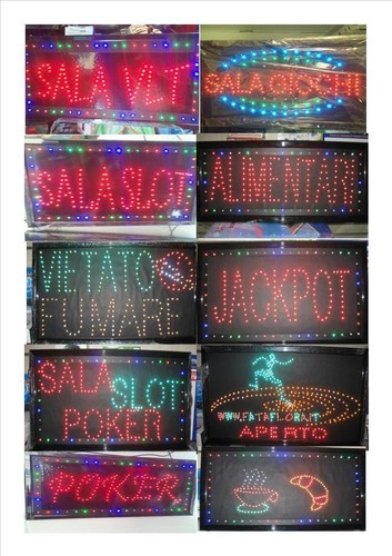 Insegna luminosa led - a,