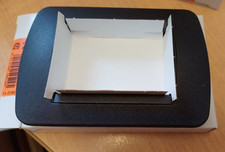 PLACCA BTICINO LIVING L4803GFN 3P COLOR NERO GRAFITE