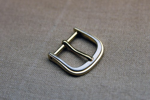 Fibbia bicolore acciaio oro - bicolore,