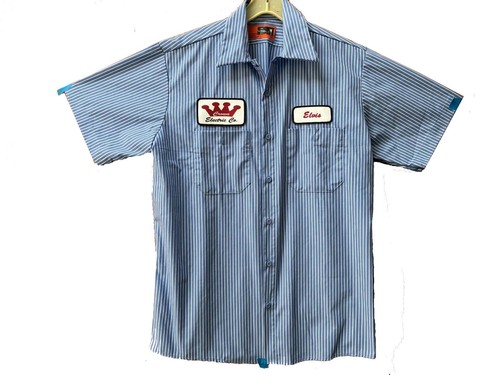 Camicia lavoro elvis crown - elvis,