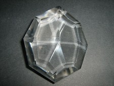 GOCCIA IN CRISTALLO OTTAGONALE