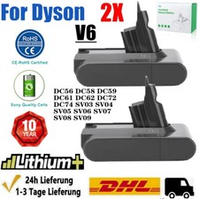 2 batterie 8000 mAh per Dyson
