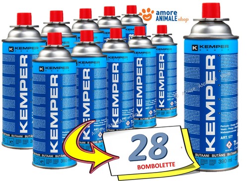 Kemper cartuccia gas butano - cartuccia,