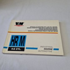 (industrial marine) Manuale di istruzioni per l'uso del motore HR M 4-6 CYL