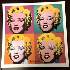 Andy Warhol litografia cm 50x50 nuova  edizione CMOA con certificato
